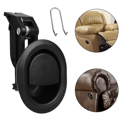 Universal Black Recliner Replacement Pull Handle, Chair Sofa Couch Release Lever For Cable Recliners Universal Black Recliner Replacement Pull Handle, Chair Sofa Couch Release Lever For Cable Recliners