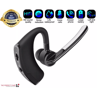 Wireless Bluetooth Headset With Noise Cancelling Mic, Ideal Earpiece For Truck Drivers, Call Centers & Hand Free Calling Wireless Bluetooth Headset With Noise Cancelling Mic, Ideal Earpiece For Truck Drivers, Call Centers & Hand Free Calling