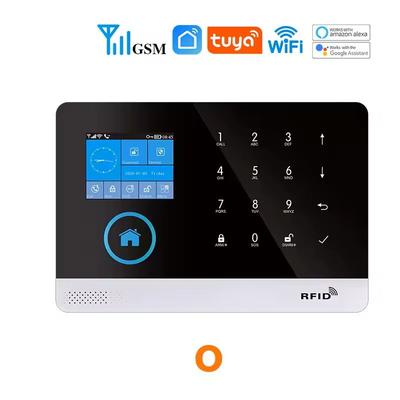 Smart WiFi GSM Home Alarm System With Motion Sensor And App Control For Alexa starter Kit O uk Plug