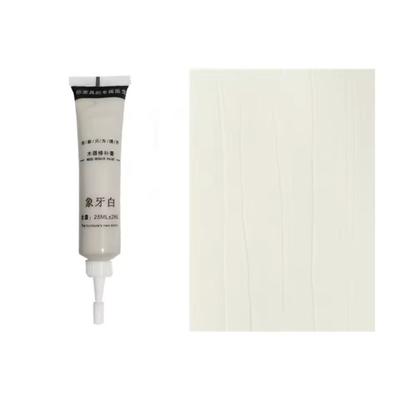 Wood Scratch Repair Paste Kit For Furniture Floors And Cabinets ivory White