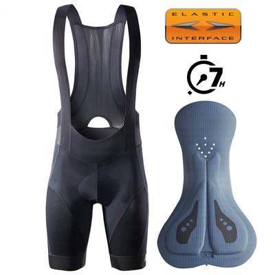 Cycling Bib Shorts, Ciclismo Masculina MTB Padded Tights With Elastic Interface Cushion For Road & Long Distance Riding paris Hp Men 7h l