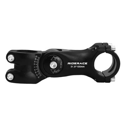 RIDERACE Adjustable Bicycle Stem For Road And Mountain Bikes In 85mm 100mm And 120mm Lengths 31.8 X 100 Mm