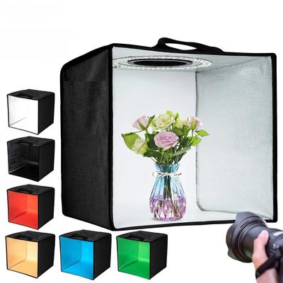 Photo Studio Light Box Kit 120 LED Lights, 6 Backdrops Photo Studio Light Box Kit 120 LED Lights, 6 Backdrops
