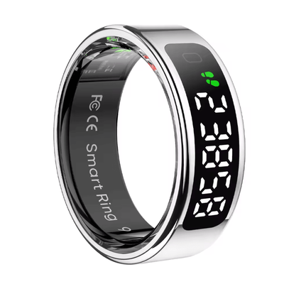 COLMI R12 Smart Ring Touchscreen Health Tracker With Wireless Charging 7 silver