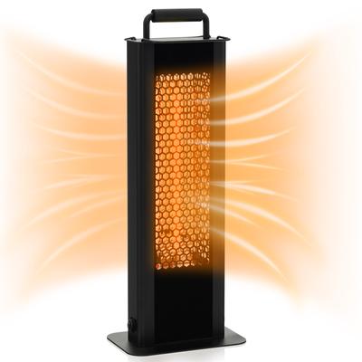 IP65 Waterproof Aluminum Heater With Double Sided Heating, Quiet Infrared Patio Heater With Overheat Protection IP65 Waterproof Aluminum Heater With Double Sided Heating, Quiet Infrared Patio Heater With Overheat Protection