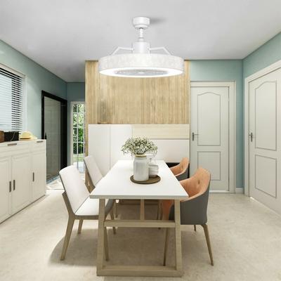 23 Inch Ceiling Fan With LED Light And Remote Control, Modern Quiet Ceiling Fan With 3 Speeds, Dimmable Light & Timer 23 Inch Ceiling Fan With LED Light And Remote Control, Modern Quiet Ceiling Fan With 3 Speeds, Dimmable Light & Timer
