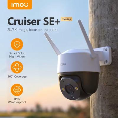 Outdoor Wi Fi Security Camera With AI Motion Detection And 8X Zoom cruiser Se+ 2mp uk