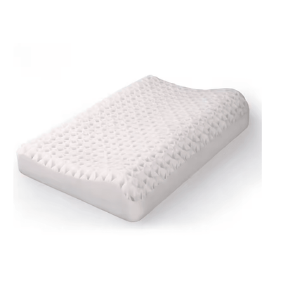 CerviGuard TPE Pectin Orthopedic Neck Pillow Washable Support Cushion 19.7 X 12.6 X 3.1 In (5.73 Lb) white