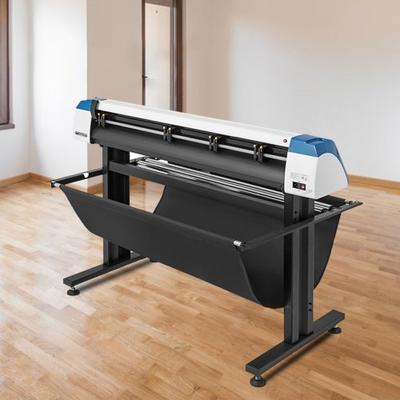 53 Inch Vinyl Plotter Machine, High Speed Automatic Contour Cutter W Optical Eye, Adjustable Pressure 53 Inch Vinyl Plotter Machine, High Speed Automatic Contour Cutter W Optical Eye, Adjustable Pressure