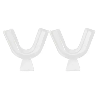 Durable EVA Mouthguard Teeth Protector For Grinding, Anti Snoring, Whitening & Sports Protection 2pcs