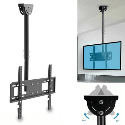 Adjustable Ceiling TV Wall Mount Bracket For LED LCD Flat Panel Displays Adjustable Ceiling TV Wall Mount Bracket For LED LCD Flat Panel Displays
