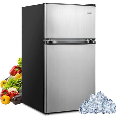 3.2 Cu. Ft Compact Mini Fridge With Adjustable Thermostat, Freezer & LED Light, Dorm, Office, Home 3.2 Cu. Ft Compact Mini Fridge With Adjustable Thermostat, Freezer & LED Light, Dorm, Office, Home