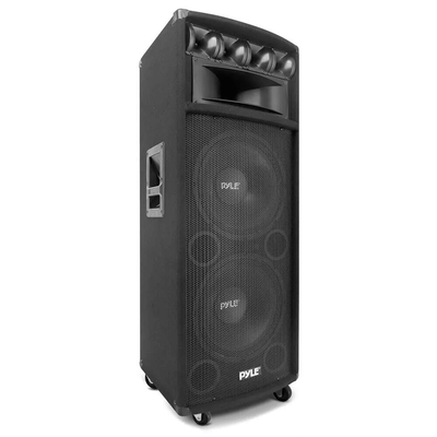Pyle Heavy Duty 7 Way PA Loudspeaker Cabinet With Built In Crossover Network Pyle Heavy Duty 7 Way PA Loudspeaker Cabinet With Built In Crossover Network