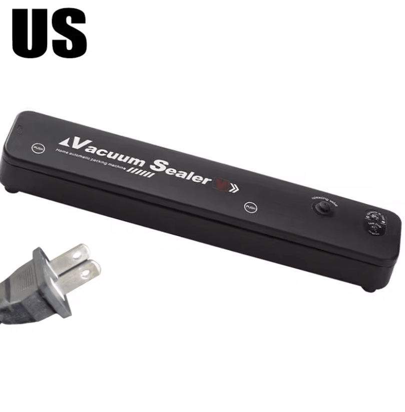 Automatic Vacuum Sealer Machine For Food Storage And Preservation vacuum Sealer Us Black