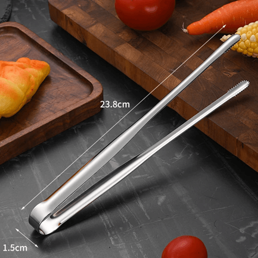 Stainless Steel Grill Tongs With Non Slip Grip For BBQ Cooking And Kitchen Use m