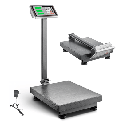 Digital Computing Floor Platform Scale, AC DC Powered Shipping & Postal Scale Digital Computing Floor Platform Scale, AC DC Powered Shipping & Postal Scale