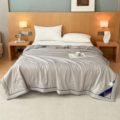 Cooling Blanket For Summer Lightweight Raw Cotton Air Conditioning Blanket For Adults And Kids hui Se 200x230cm