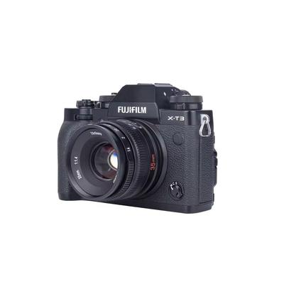 35mm F1.4 Prime Camera Lens For Sony Fujifilm Nikon Canon Mirrorless silver fujifilm X Mount