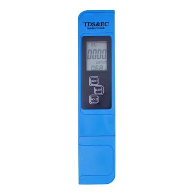 Digital PH And TDS Water Tester Kit With LCD Display ec Meter Blue