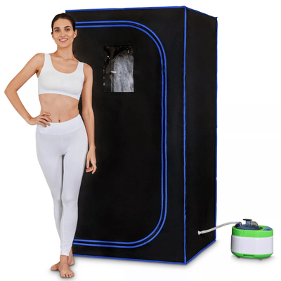 Pyle Portable Steam Sauna, Personal In Home Detox Spa With Foldable Chair & 4L Steamer Pyle Portable Steam Sauna, Personal In Home Detox Spa With Foldable Chair & 4L Steamer