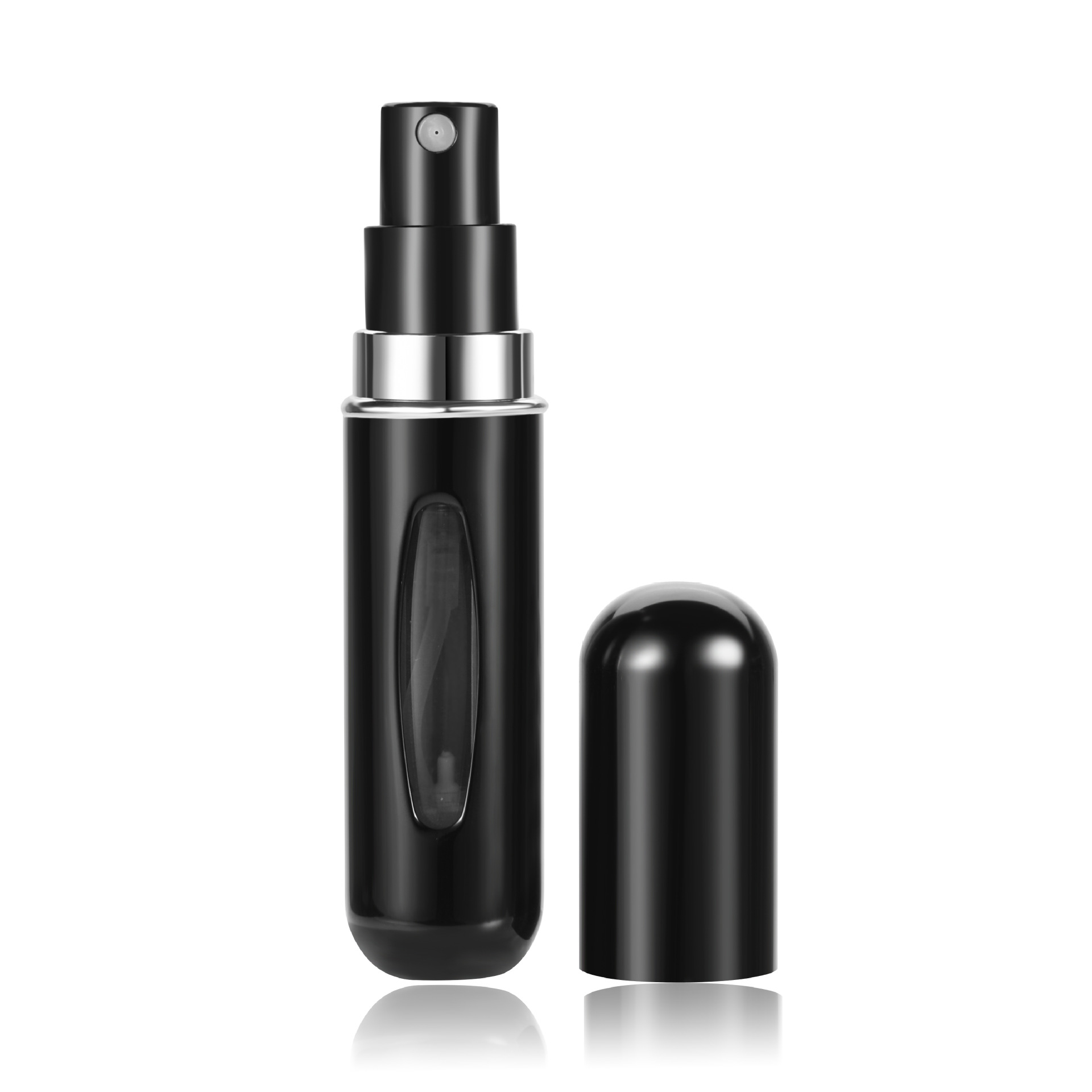 Mini 5ml Refillable Perfume Spray Bottle, Portable Atomizer Scent Pump Cosmetic Container For Travel, Purse, Gift no.4 5ml
