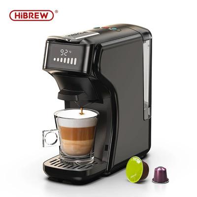 6in1 Capsule Coffee Machine Hot Cold, Multiple Espresso Cafetera Cappuccino Maker black