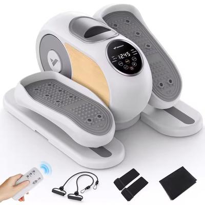 Under Desk Elliptical Machine With 12 Speed Settings And Quiet Operation white