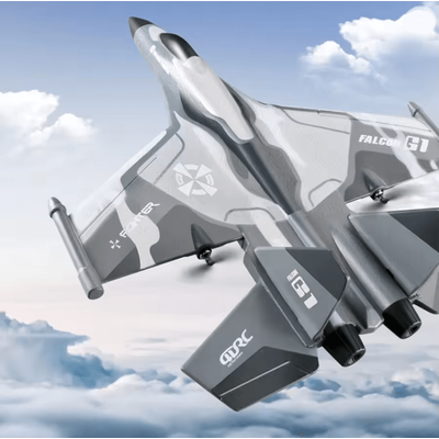 GlideMaster G1 Beginner RC Foam Glider 3 Channel Remote Control Aircraft gray