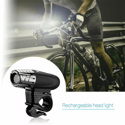 USB Rechargeable Bright LED Bike Light Set, Front Headlight & Rear Tail Lights For Night Cycling USB Rechargeable Bright LED Bike Light Set, Front Headlight & Rear Tail Lights For Night Cycling