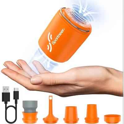 Portable Mini Air Pump With Camping Light And USB Rechargeable Battery 1