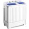 Compact Twin Tub Washing Machine For Home Use, Portable Washer & Dryer With Separate Spin Tub, Ideal For Apartments Compact Twin Tub Washing Machine For Home Use, Portable Washer & Dryer With Separate Spin Tub, Ideal For Apartments