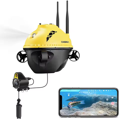 Chasing F1 Pro Underwater ROV Drone With 4K Camera, 4 Axis Propeller & Removable Battery, Premium Diving Equipments Chasing F1 Pro Underwater ROV Drone With 4K Camera, 4 Axis Propeller & Removable Battery, Premium Diving Equipments