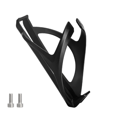 MTB Mountain Bike Water Bottle Cage, Lightweight Ultralight Plastic Holder For Road Cycling Bottle Socket Rack black 1 Pc