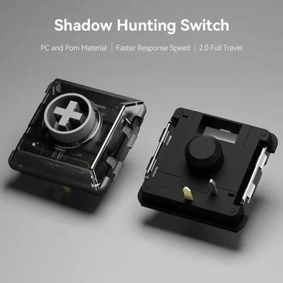 Kailh Low Profile Shadow Hunting Switch Silent Linear 2.0mm Travel For Hitbox & Mechanical Keyboards Kailh Low Profile Shadow Hunting Switch Silent Linear 2.0mm Travel For Hitbox & Mechanical Keyboards