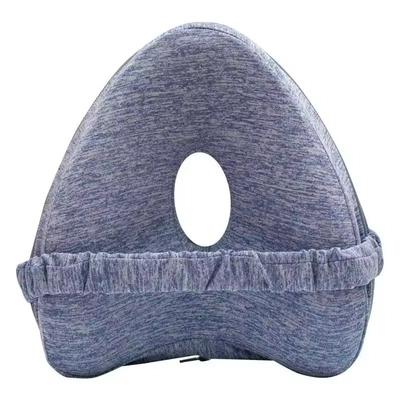 Ergonomic Memory Foam Knee Pillow For Side Sleepers blue
