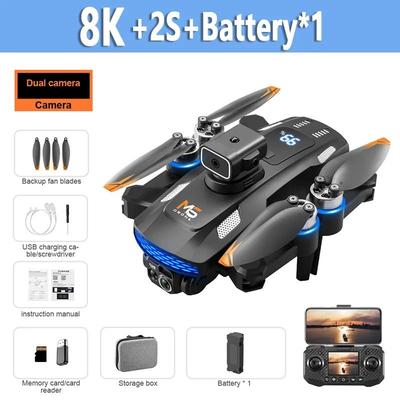 Xiaomi M6 8K Camera Drone With 5G FPV Video And Screen Remote Control Quadcopter For Aerial Photography m6 8k 1 Battery