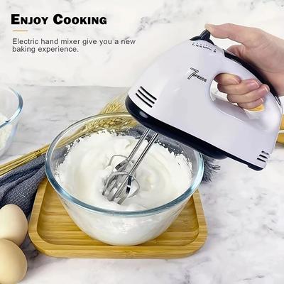 Handheld Electric Egg Beater, Mini Household Mixer For Egg Whites & Cream, Automatic Kitchen Beater Handheld Electric Egg Beater, Mini Household Mixer For Egg Whites & Cream, Automatic Kitchen Beater