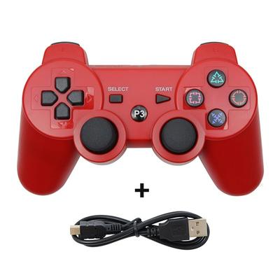 Bluetooth Wireless Gamepad Shell, EVA Hard Controller Case For PS3, PS5, Switch Pro, Xbox Series & One red