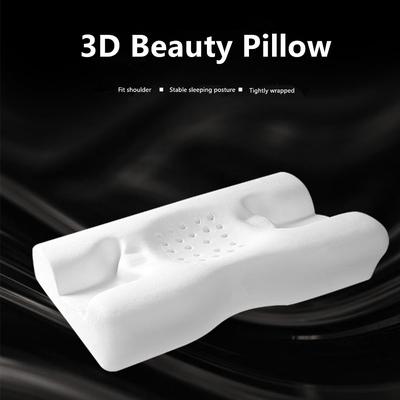 Memory Foam 3D Beauty Pillow, Side Sleep Anti Wrinkle Face Pillow, Cervical Neck Support, Helps Sleep & Reduces Facial Memory Foam 3D Beauty Pillow, Side Sleep Anti Wrinkle Face Pillow, Cervical Neck Support, Helps Sleep & Reduces Facial