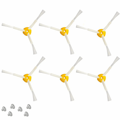 Side Brush 3 Armed For Vacuum Cleaner Parts Replacement Kit 6 Pack