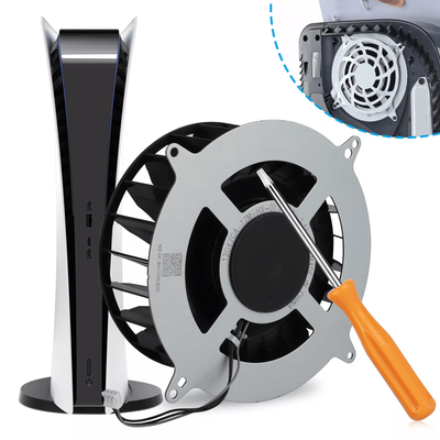 Replacement Internal Cooling Fan Cooler Blades For PlayStation Console, Silent CPU Heat Dissipation Fan For Overheating Replacement Internal Cooling Fan Cooler Blades For PlayStation Console, Silent CPU Heat Dissipation Fan For Overheating