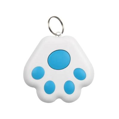 Portable Mini Cat Dog Pet Tracking Locator, Anti lost Tracking Device With Bluetooth & Hidden GPS For Child, Key Finder sky Blue