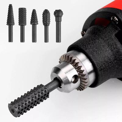Dremel Rotary Tool Bits Set, 5PCS 1 4" Carbide Burr Bits For Wood Carving, Metalworking & DIY Grinding Dremel Rotary Tool Bits Set, 5PCS 1 4" Carbide Burr Bits For Wood Carving, Metalworking & DIY Grinding