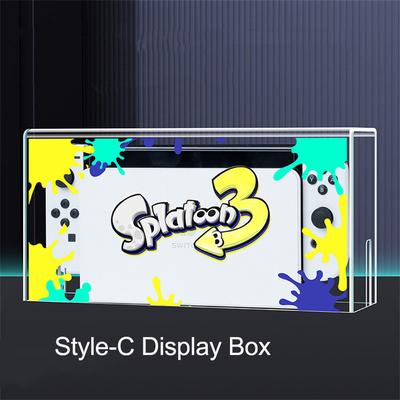 GAMINJA Clear Dust Cover For Nintendo Switch & OLED, Acrylic Protective Case & Display Box style c