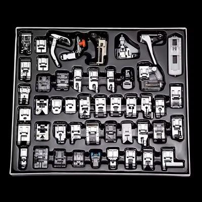 32 Piece Sewing Machine Presser Foot Kit Set For Sewing Projects 32 Piece Sewing Machine Presser Foot Kit Set For Sewing Projects