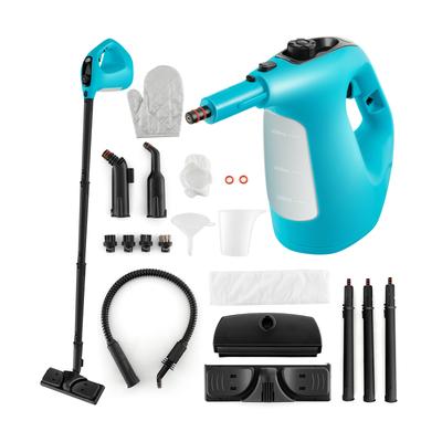 Powerful Handheld Steam Cleaner With 14 Piece Accessory Kit & Child Lock For Safe, Chemical Free Deep Cleaning Powerful Handheld Steam Cleaner With 14 Piece Accessory Kit & Child Lock For Safe, Chemical Free Deep Cleaning