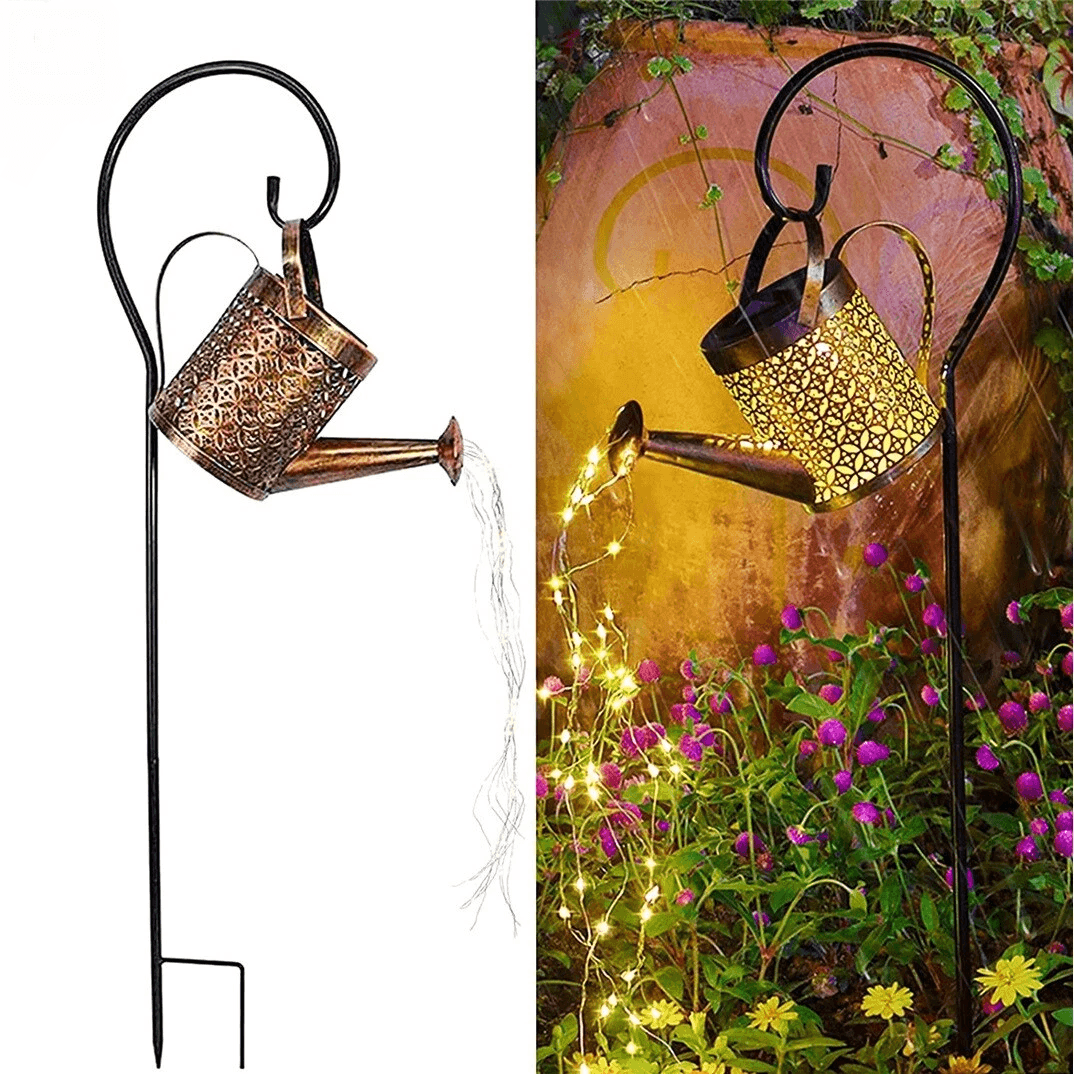 Solar Watering Can Light Outdoor Waterproof Kettle Yard Art Lamp Decor LED Garden Landscape Lighting Solar Watering Can Light Outdoor Waterproof Kettle Yard Art Lamp Decor LED Garden Landscape Lighting