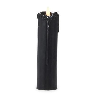RAZ Imports 93115 - 7" Black Drip Halloween LED Wax Battery Operated Candle