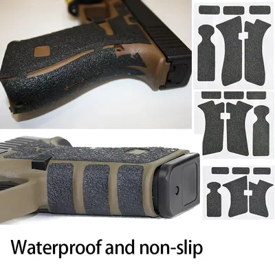 Tactical Rubber Grip Non-slip sticker Waterproof Slim Plus Gen For 1/2/3/4/5 G 17 19 20 21 22 23 25 26 27 33 9mm G Sig P320 P365