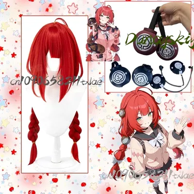 Ukinami Yuzuha ZZZenless Game Zero Cosplay Costumes Wigs Accessions 3D Cool Kawaii Jirai Kei High Quality Lovely Halloween Cos Image
